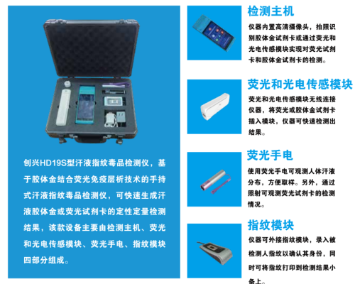 汗液指紋毒品檢測儀